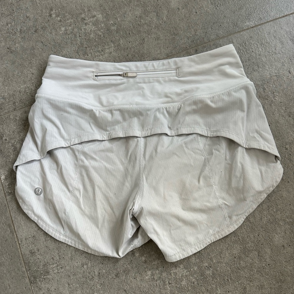 Lulu Speed Up shorts 2.5 white